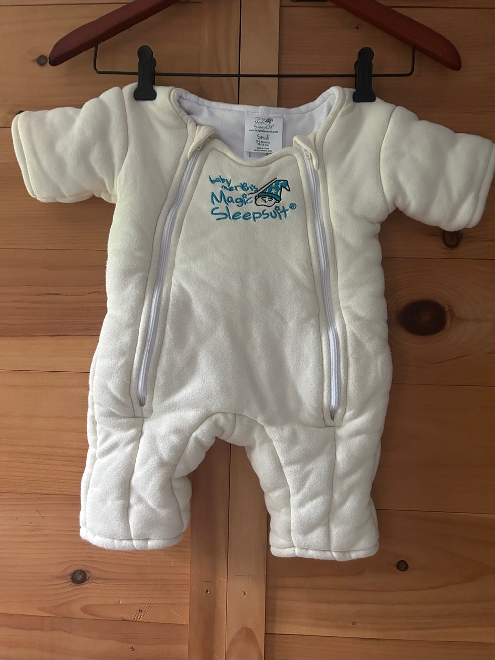 Baby Merlin’s Magic Sleepsuit One-Piece Footie with Dual Zippers Small 12-18 lbs